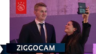 ZiggoCam  Matthijs de Ligt: 'Stropdas kan beter'