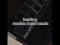 here's a random beat i made