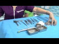 Dental surgical instrument display