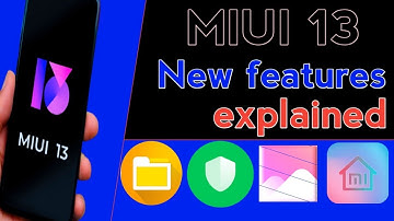 MIUI 13 new official features explained MIUI 13 system app update with new feature||