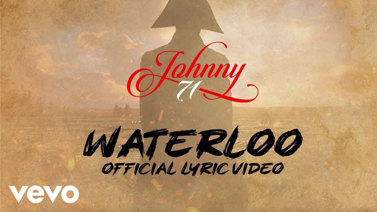 Johnny Hallyday   Waterloo Official Lyric Video  Indit