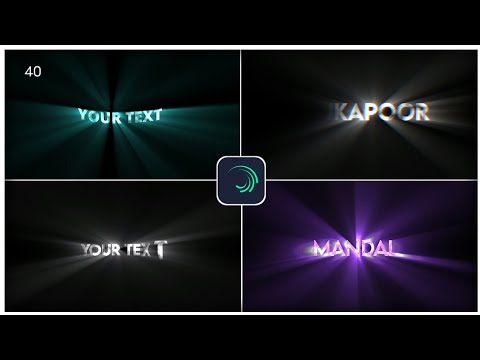 Rays Text Preset Pack Alight Motion | Text Pack Link/Xml | Alight Motion Vpx Pack