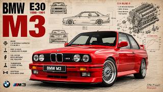 BMW E30 M3: The Race Car BMW Never Meant to Sell (Full History)