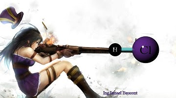 Hydrochloric Acid: 3D Molecule Animation