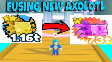*FUSING NEW AXOLOTL* WOW! *OCEAN UPDATE* Pet Simulator X