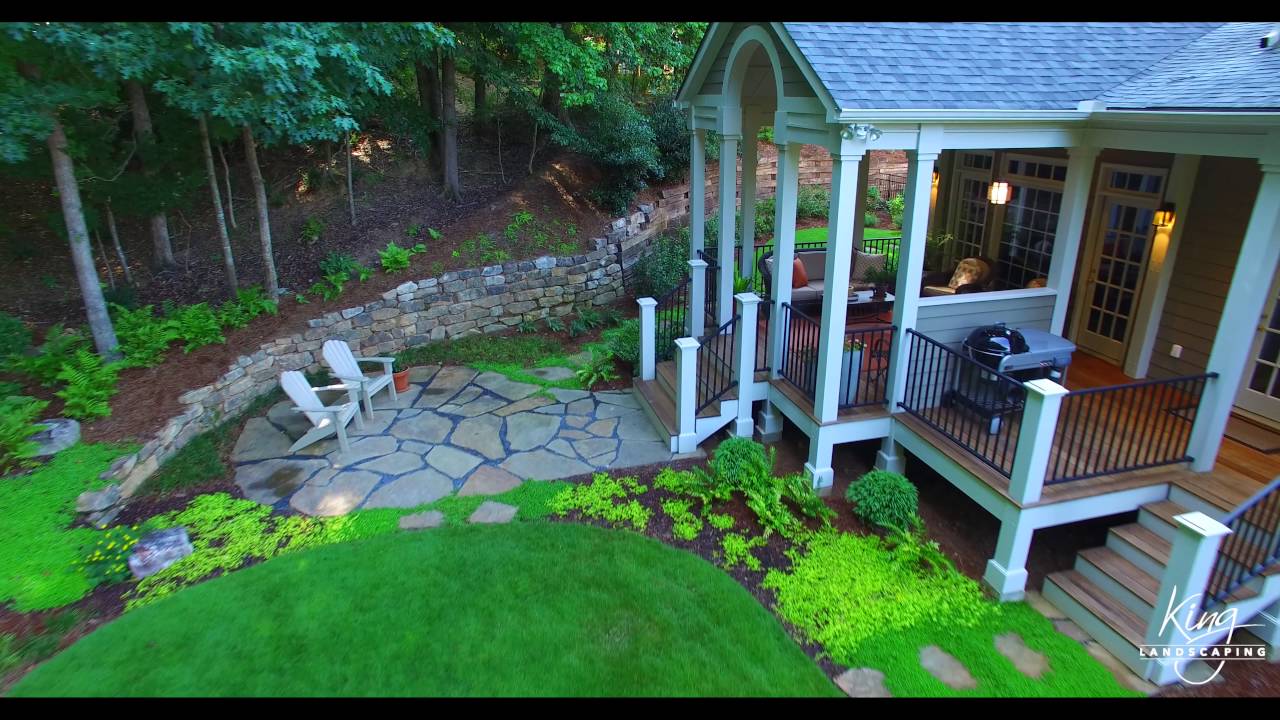 King Landscaping Drone Project Video 2 YouTube