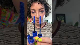 Comparison of the Maybelline and Fenty blue mascaras - as requested 💙