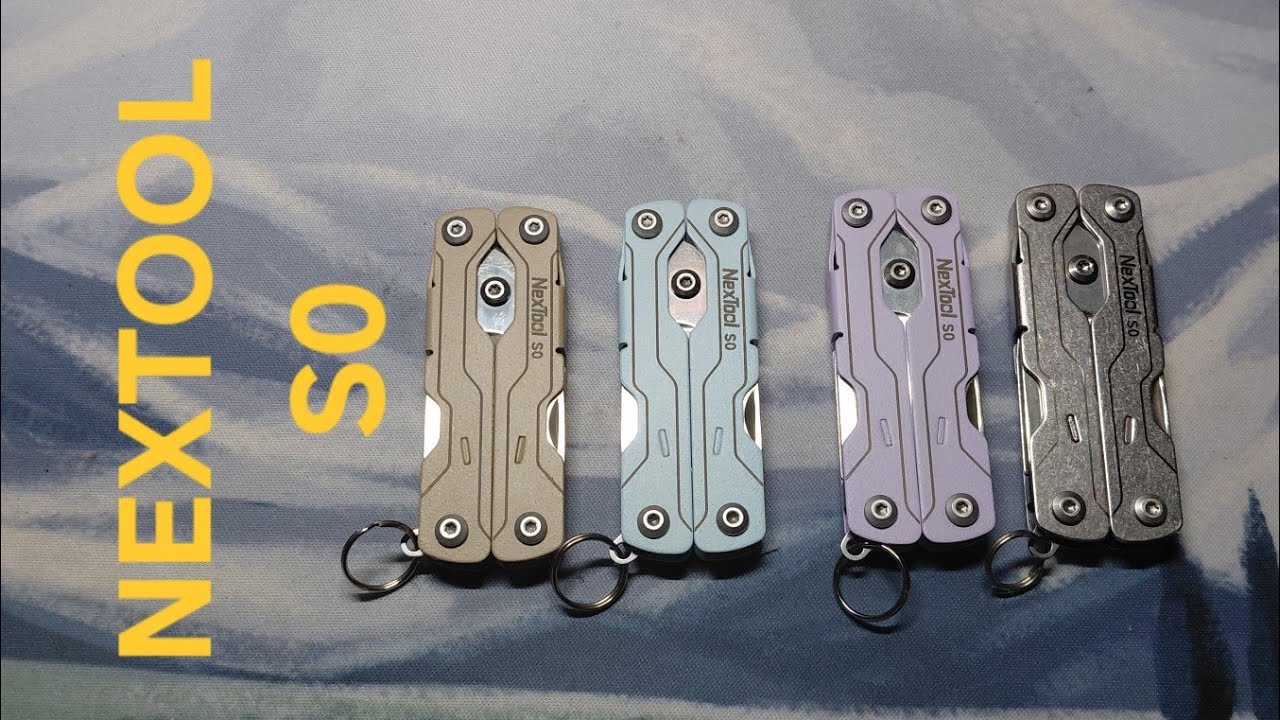 NEXTOOL S0: the travel friendly scissors! In all current colors