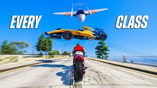 I Hit A Stunt With Every Vehicle Class In GTA 5
