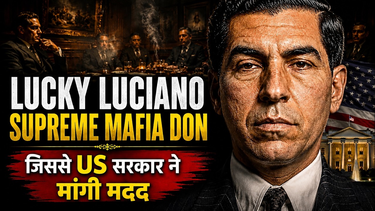 जिस Mafia Don को America ने जेल भेजा... उसी से मांगी मदद | Lucky Luciano