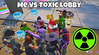 Taking Down A Toxic Lobby In Party Royale