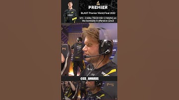 b1t - 3 kills (TEC9 HS 2 M4A4) on.. (Heroic vs Natus Vincere) - BLAST Premier World Final 2022