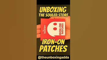 Unboxing The Souled Store Iron-On Patches – Turn your tee into a Marvel masterpiece #marvel #shorts
