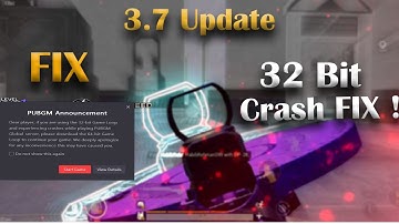 Gameloop 32 bit Crash Fix - Update 3.7 - Pubg Mobile - Detroit Gaming