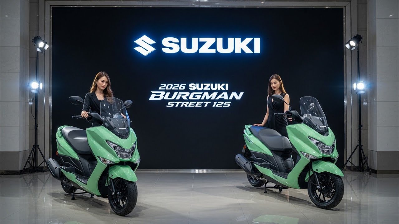 2026 Suzuki Burgman Street 125 🔥 New Features, Mileage & Premium Maxi Scooter Review 