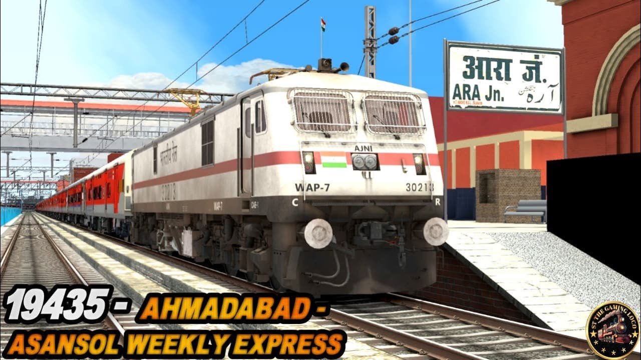 19435-Ahmedabad - Asansol Express | Railworks| TS Classic
