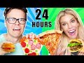 We only Ate Gummy Vs. Real Food for 24 Hours