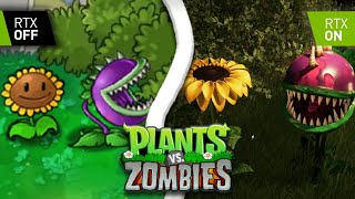 Я включил RTX в Plants Vs. Zombies...