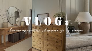 VLOG: HomeGoods Shopping, New Furniture, Home Updates