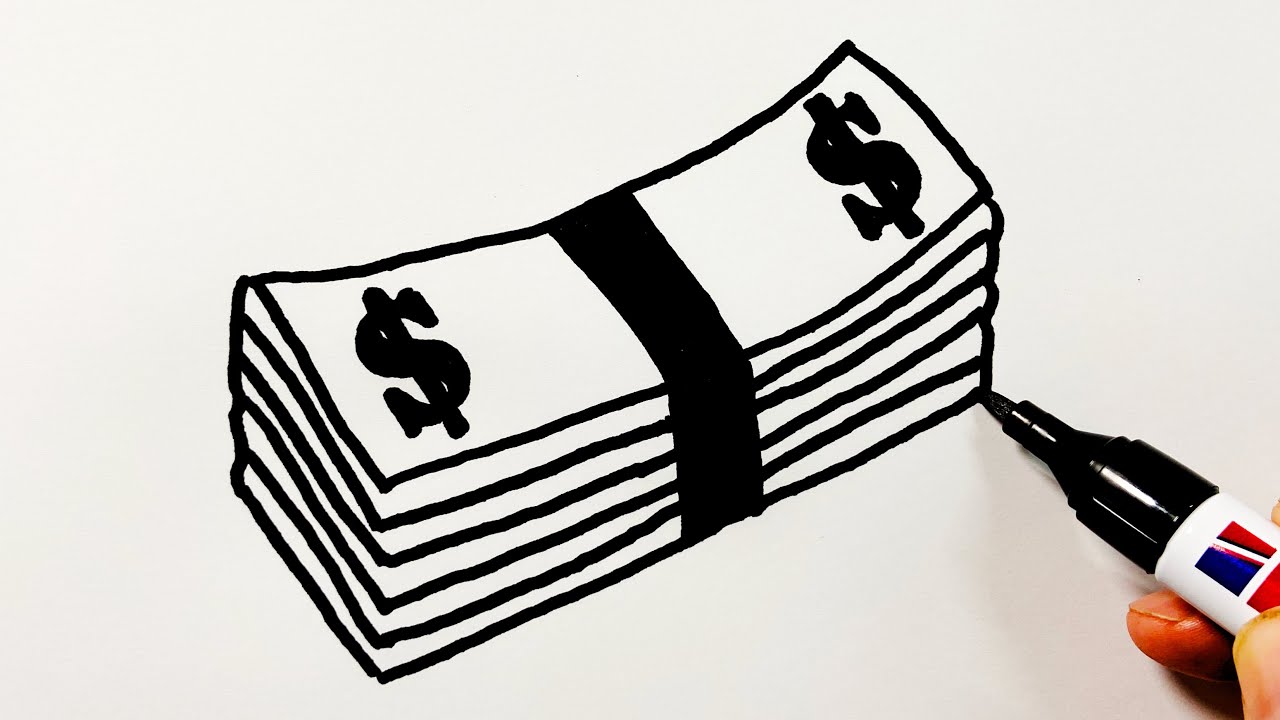 How To Draw Money YouTube Maxresdefault