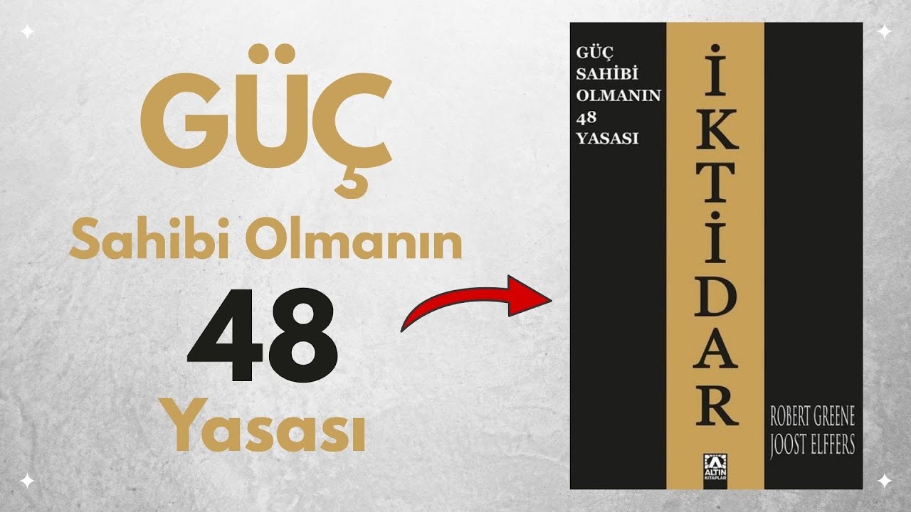 İktidar - Güç Sahibi Olmanın 48 Yasası - Robert Greene - Sesli Kitap Özeti - Yenilmez ve Kurnaz Olun