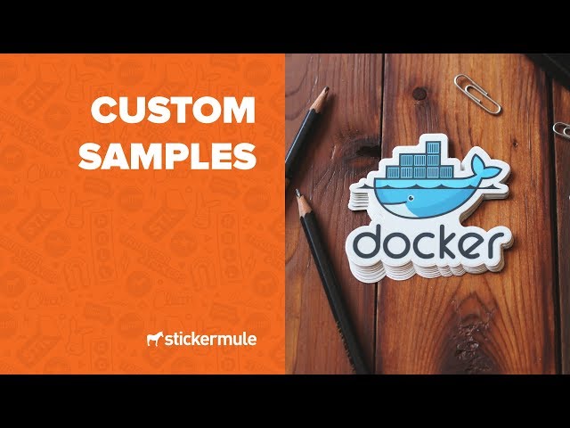 Custom sticker samples