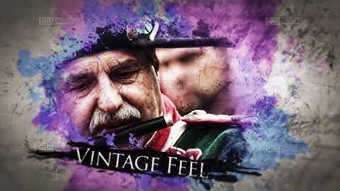 Watercolor Ink Parallax Slideshow - After Effects