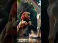 Big Red lion attack Big Zarafa#epicbattle #shortfeed #shorts