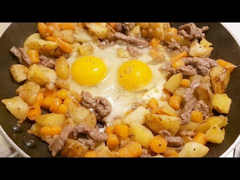 USING LEFTOVERS TO MAKE BREAKFAST HASH - YouTube