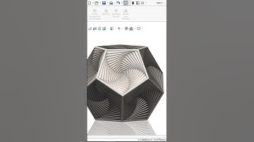 Twisty Dodecahedron in Solidworks. Watch the full video on my YouTube channel