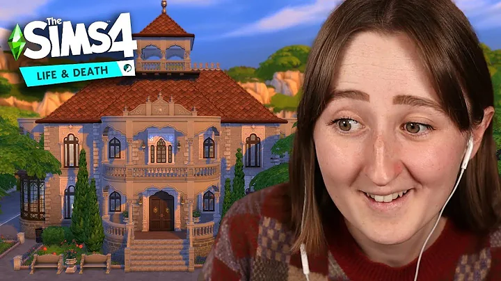 i built a library in ravenwood with The Sims 4: Life & Death