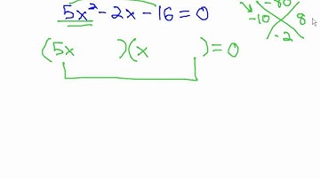 Solve by Factoring - Make Equal to Zero
