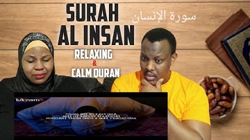Surah Al Insan - Emotional - سورة الإنسان | REACTION | The Bakis Family