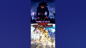 Goku Black Vs Reverse Flash #shorts