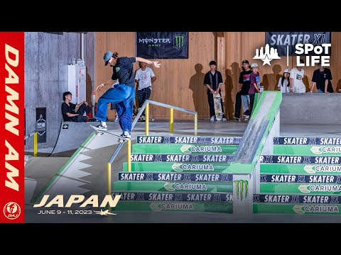 Damn Am Japan 2023 Qualifiers and Best Trick: Presented by Cariuma – SPoT Life