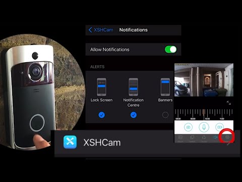 XSH-Cam Doorbell APP Settings (Did You Know 3 Locations For Settings?) ⚙️ (APP Setup)