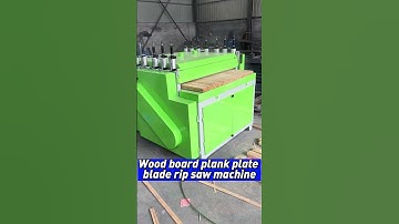 Wood Planks Multi Rip Saw Woodworking Machinery Wood Board Plate Multiple Blade Ripping Saw Machine