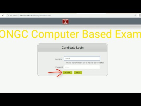 ONGC exam kaise dete Hai Online || ONGC computer Based exam || #ongcexam