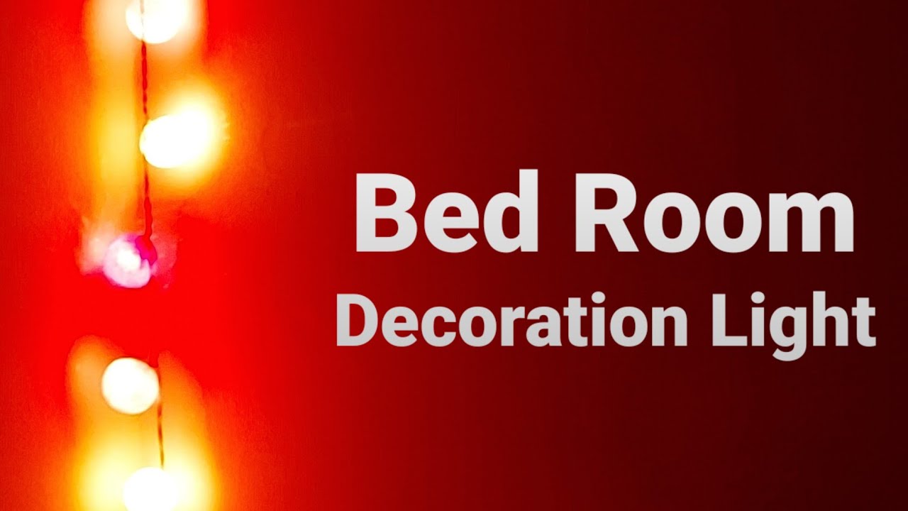 Bedroom Decoration Lights Ideas - YouTube