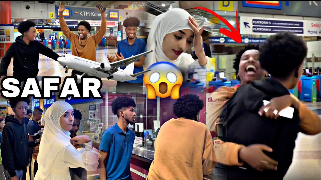 SAFARKA INTA QOF ISKU RAACI LAHEEN IYO TICKETYADA SOO JARANAY..?