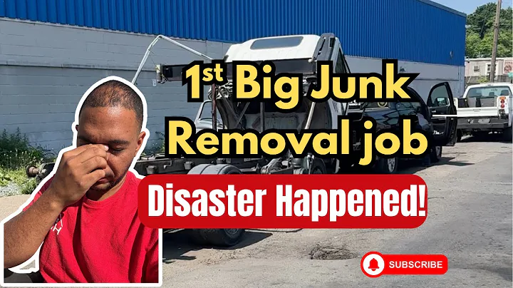 Landed First Big Junk Removal Job and you won’t believe what happened!