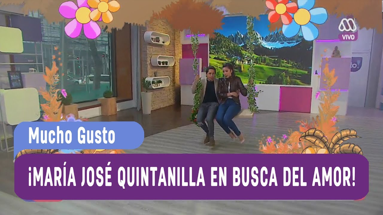 ¡María José en busca del amor! - Mucho Gusto 2017