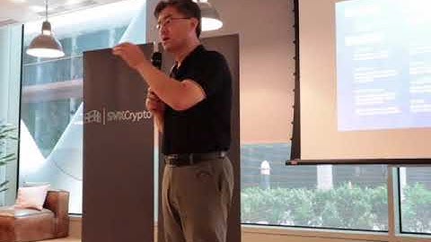 Elastos Europe Tour 2018 London Rong Chen Speech