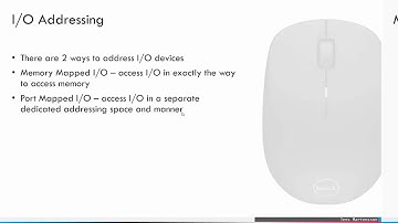 Chapter 7: Input/Output Part 1