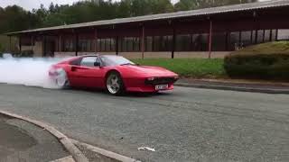 Turning off the traction control is fun but expensive in this all
electric ferrari 308. powered by a 450hp tesla motor and 45kwh lg chem
battery pack.