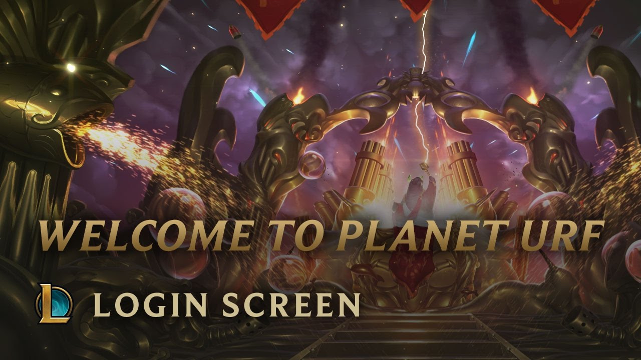 Welcome to Planet Urf  Login Screen   League of Legends