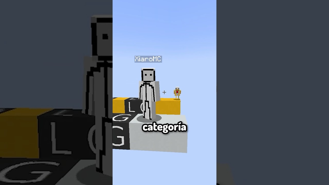 El que la tenga mas chica gana Xiaro VS Pollo #minecraft