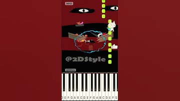 OMG! Friends turned into horror Fun Bot jumped into the water! @2dstyle - Piano Tutorial