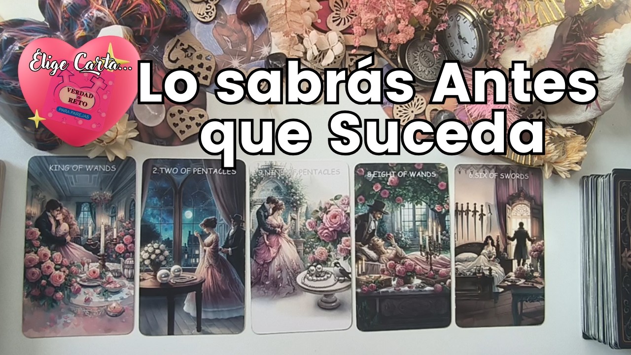 EL MENSAJE TE ENCUENTRA 💕ANTES QUE SUCEDA #tarotinteractivo