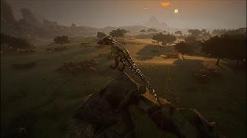 10 Million years ago T Rex Roamed The Grand Plains of Gondwa Official Servers in Path of Titans